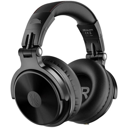 Oneodio Bluetooth Wireless Headphones, 110 Hrs Wireless/Wired Stereo Sound Foldable Headsets with Deep Bass 50Mm Neodymium Drivers for Pc/Phone/Tablet - Studio Wireless Pro C Audio Electronic Black Headphones Bluetooth