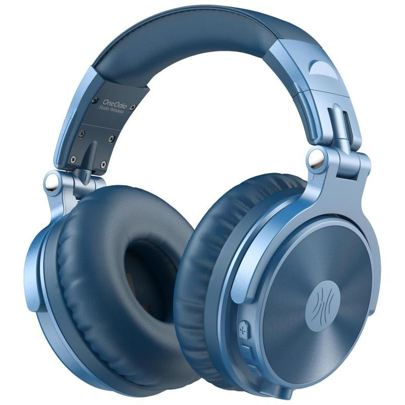 Oneodio Bluetooth Wireless Headphones, 110 Hrs Wireless/Wired Stereo Sound Foldable Headsets with Deep Bass 50Mm Neodymium Drivers for Pc/Phone/Tablet - Studio Wireless Pro C Audio Electronic Black Headphones Bluetooth