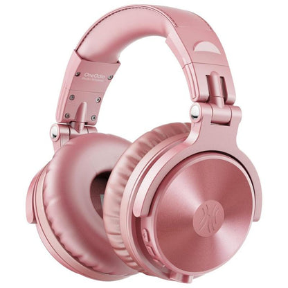 Oneodio Bluetooth Wireless Headphones, 110 Hrs Wireless/Wired Stereo Sound Foldable Headsets with Deep Bass 50Mm Neodymium Drivers for Pc/Phone/Tablet - Studio Wireless Pro C Audio Electronic Black Headphones Bluetooth
