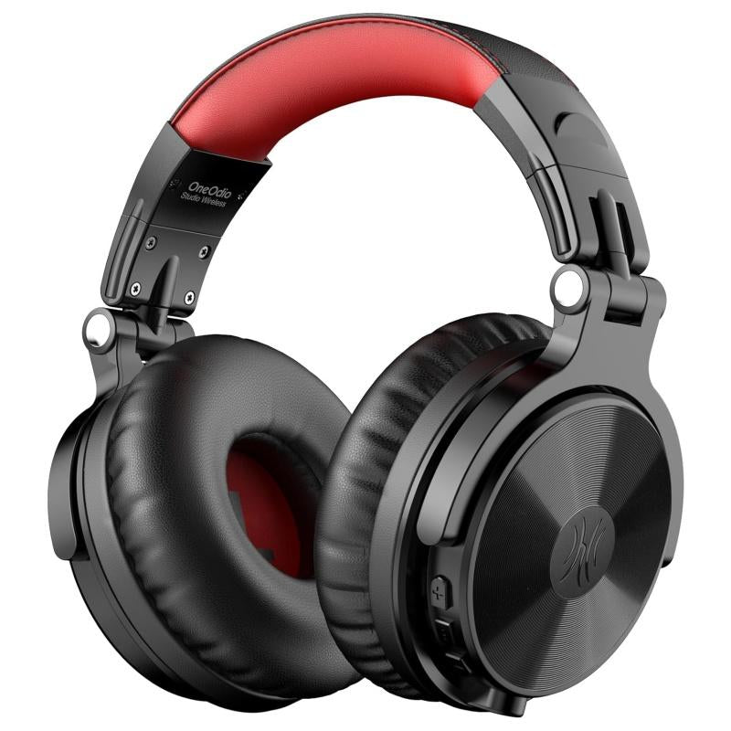 Oneodio Bluetooth Wireless Headphones, 110 Hrs Wireless/Wired Stereo Sound Foldable Headsets with Deep Bass 50Mm Neodymium Drivers for Pc/Phone/Tablet - Studio Wireless Pro C Audio Electronic Black Headphones Bluetooth