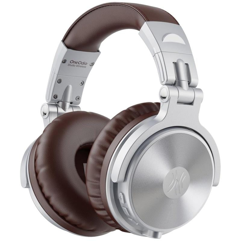 Oneodio Bluetooth Wireless Headphones, 110 Hrs Wireless/Wired Stereo Sound Foldable Headsets with Deep Bass 50Mm Neodymium Drivers for Pc/Phone/Tablet - Studio Wireless Pro C Audio Electronic Black Headphones Bluetooth