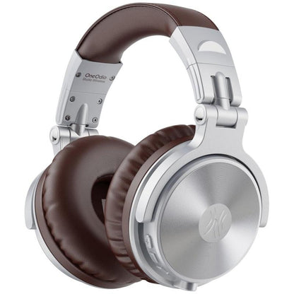 Oneodio Bluetooth Wireless Headphones, 110 Hrs Wireless/Wired Stereo Sound Foldable Headsets with Deep Bass 50Mm Neodymium Drivers for Pc/Phone/Tablet - Studio Wireless Pro C Audio Electronic Black Headphones Bluetooth